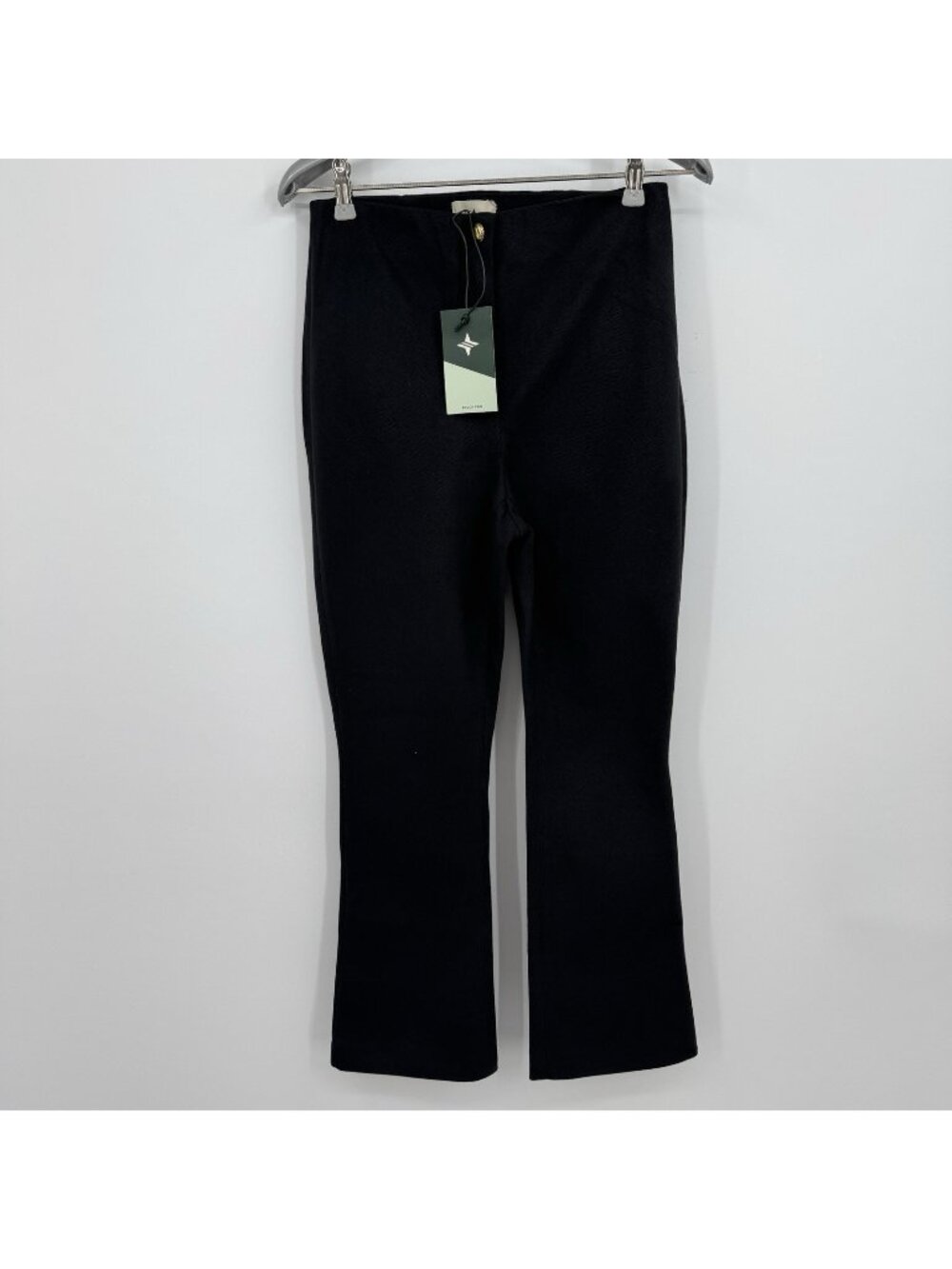 Tuckernuck Black Flannel Ashford Pants size S Ankle Length Elastic Waist NWT
